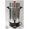 Image 1 : 100 CUP LARGE COFFEE PERCOLATOR - TESTED