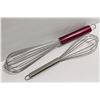 Image 1 : NEW 12" & 10" STAINLESS STEEL WHIPS - VIOLET