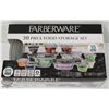 Image 1 : NEW FARBERWARE 30 PIECE FOOD STORAGE SET