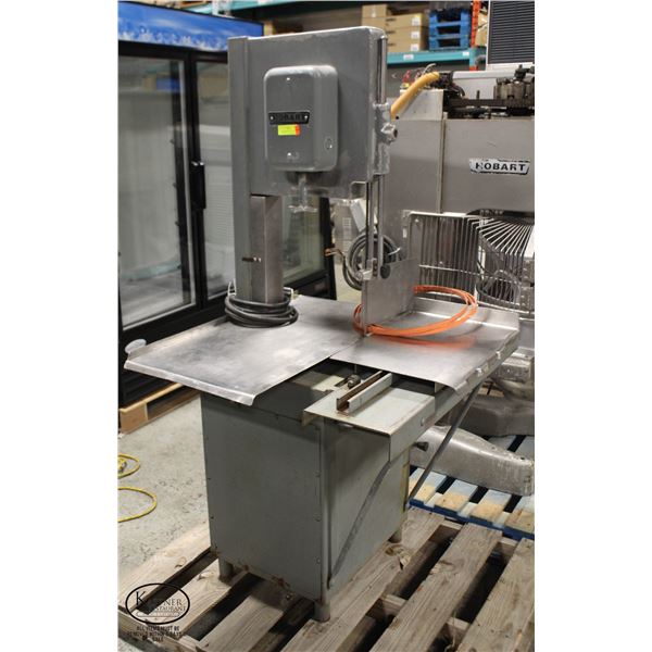 HOBART COMMERCIAL MEAT BANDSAW *TESTED / WORKS WELL.