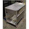Image 1 : STAINLESS STEEL MANUAL DOUGHNUT GLAZING TABLE ON