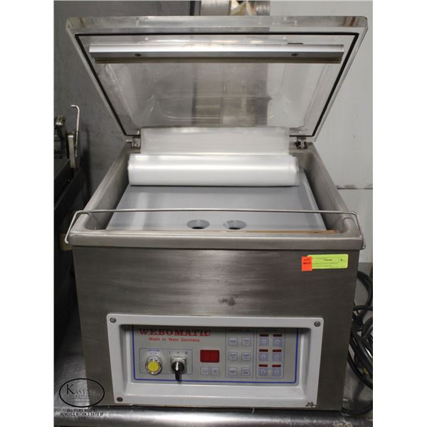 WEBOMATIC COUNTERTOP VACUUM PACKAGER *TESTED / WORKS WELL.