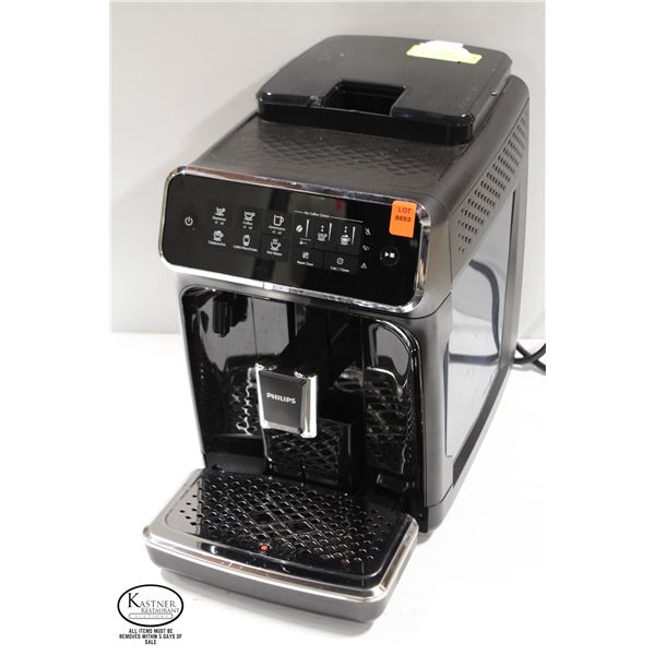 BAILIFF SEIZURE PHILLIPS DELUXE COFFEE MACHINE