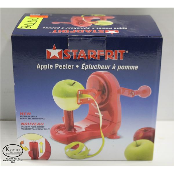 NEW STARFRIT APPLE PEELER IN BOX