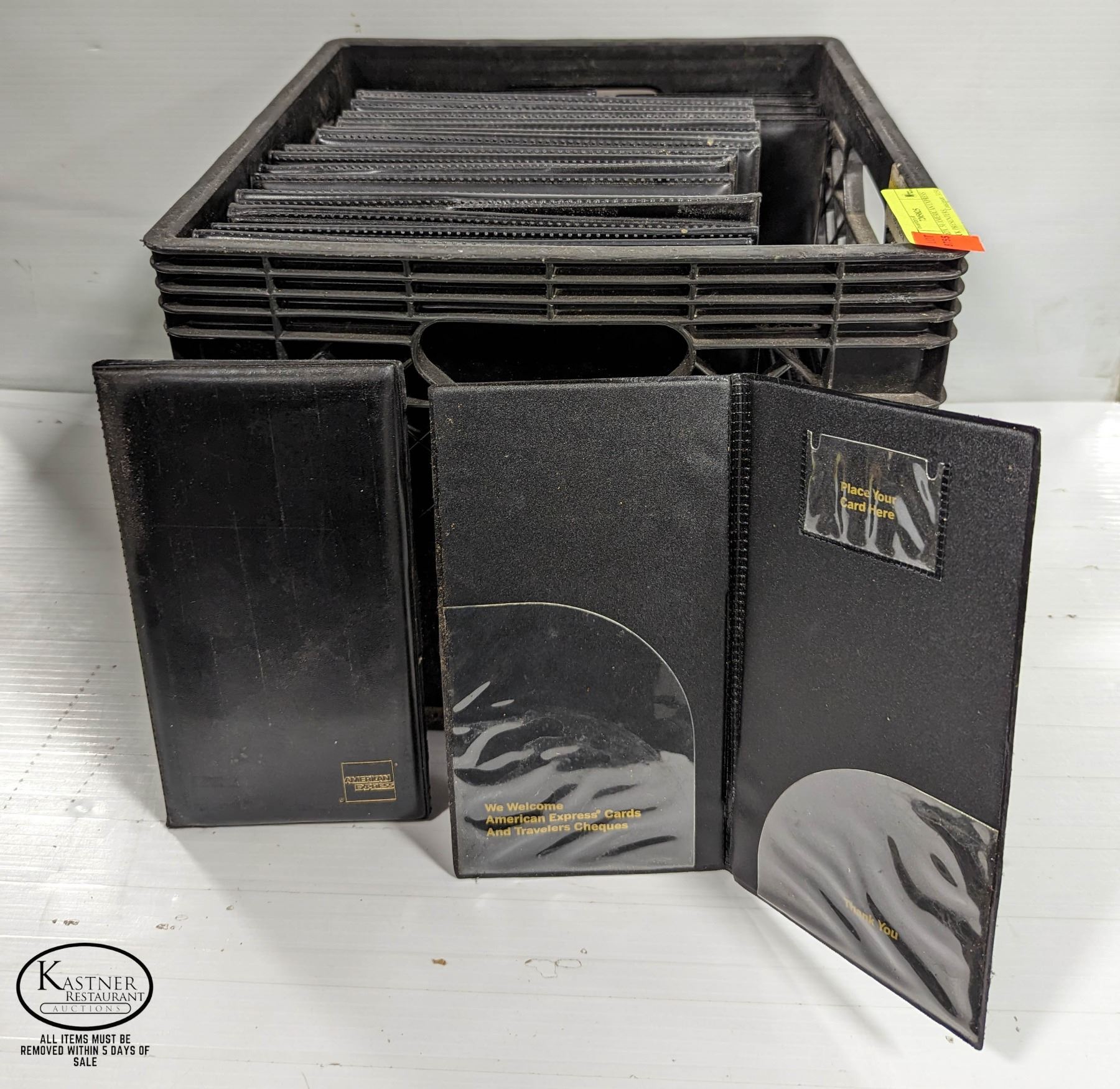 APPROX. 50 AMERICAN EXPRESS CHECK PRESENTERS