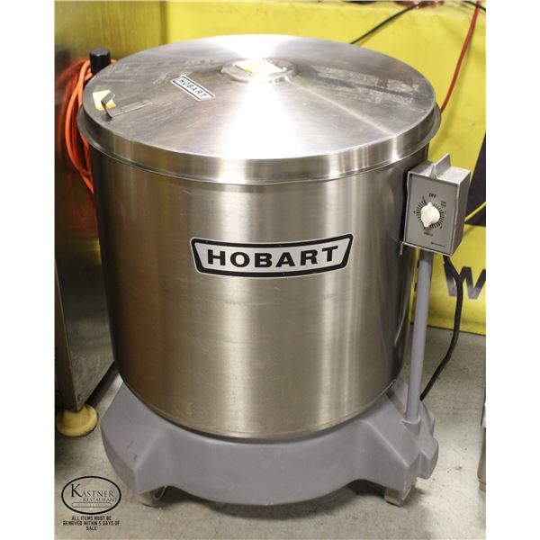 HOBART 20 GALLON ELECTRIC SALAD DRYER *TESTED / WORKS WELL.