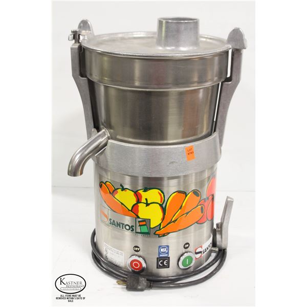 SANTOS COMMERCIAL CENTRIFUGAL JUICE EXTRACTOR