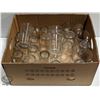 Image 1 : LOT OF 42 ASSORTED DRINKING GLASSES