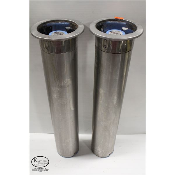 LOT OF 2 DISPOSIBLE CUP DISPENSERS