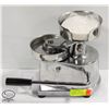 Image 1 : COMMERCIAL BURGER PATTY PRESS MAKER - 304 STAINLES