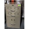 Image 1 : COLE-STEEL 3 DRAWER METAL FILING CABINET