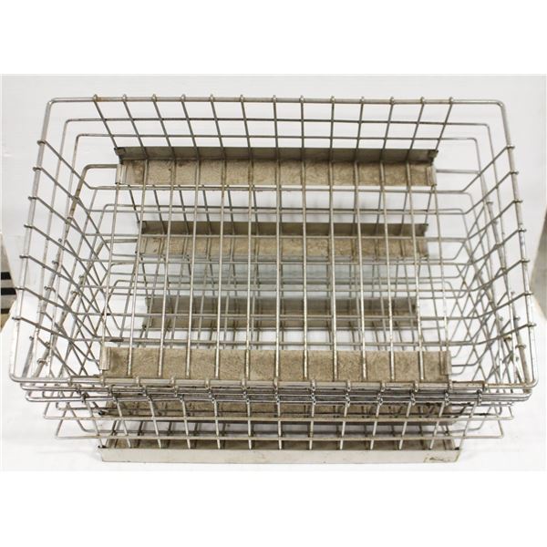 THREE HD CHROME-WIRE DISPLAY BASKETS