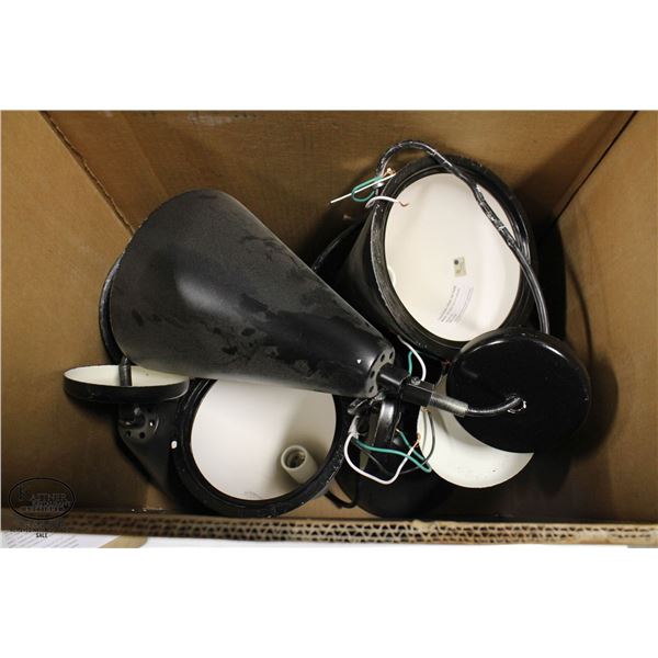 GROUP OF 8 PENDANT LIGHT FIXTURES