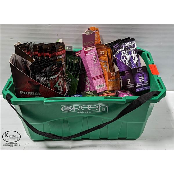 BASKET OF PRIMAL HERBAL CONES - VARIOUS FLAVOURS