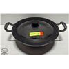 Image 1 : CAST IRON  POT WITH LID