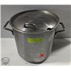 Image 1 : 10QT STAINLESS STEEL STOCK POT W/ FLIP TOP SERVING