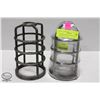 Image 1 : LOT OF 2 SAFETY CAGE LIGHT COVER /W 1 GLASS