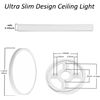 Image 3 : NEW SEALED 6 PACK OF 12" ROUND WHITE LED CEILING