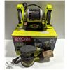 Image 1 : RYOBI 6" BENCH GRINDER SOLD W/ RYOBI ORBITAL
