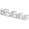Image 1 : NEW REPACKED AIPSUN 4 LIGHT CRYSTAL VANITY LIGHT