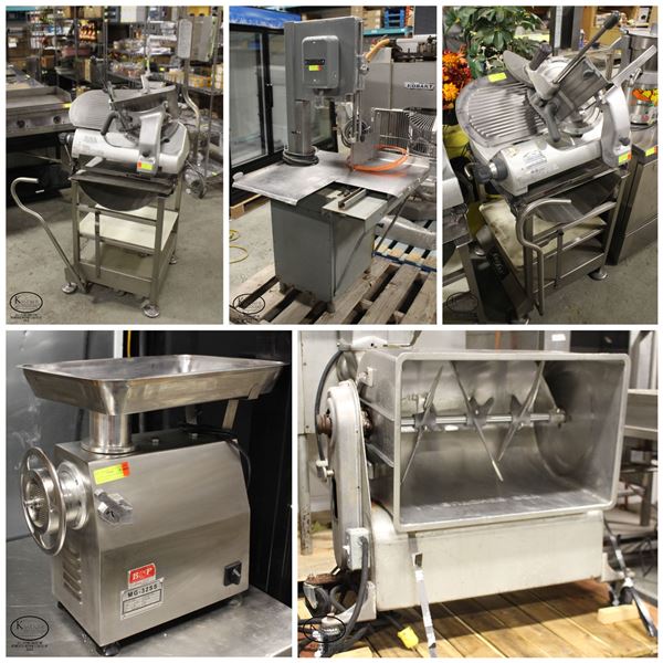 FEATURE LOT(S) MEAT EQUIPMENT
