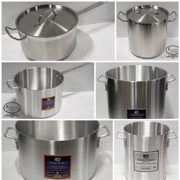 FEATURE LOT(S): COMMERCIAL COOKWARE
