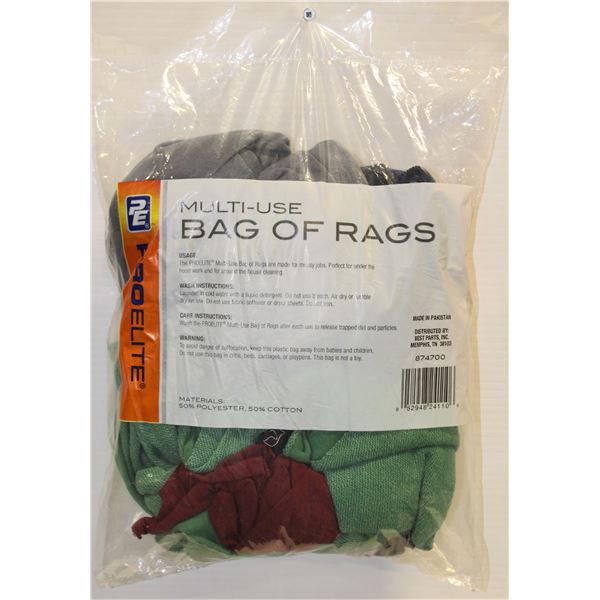 1 LBS BAG OF PRO-ELITE MULTI PURPOSE RAGS