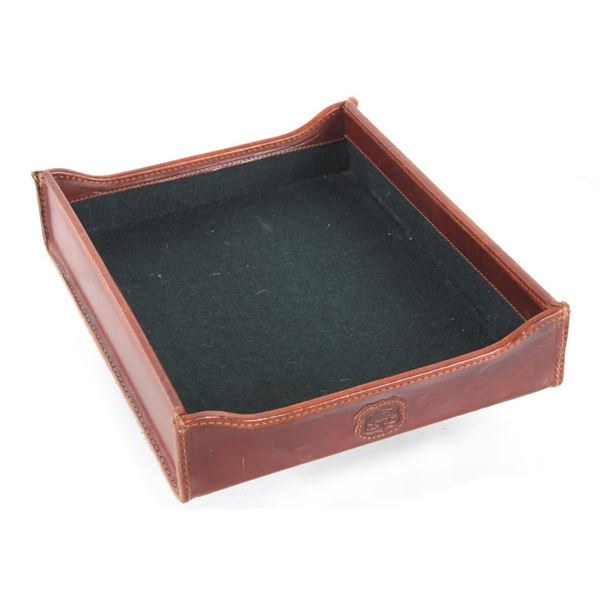 Edward H. Bohlin Genuine Leather Paper Tray