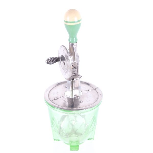 1920-30s Vintage Measuring Cup and Hand Mixer