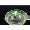 Image 15 : Collection of Three Vintage Green Glass Juicers