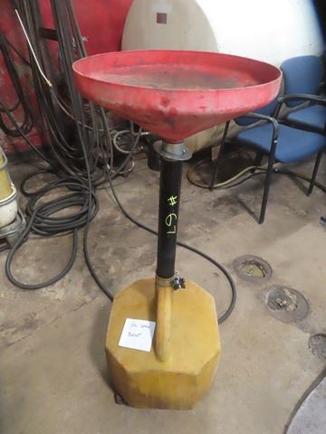 Oil Drain Bucket Rack Oil Drain Bucket on Wheels - McSherry Auction Service Ltd.