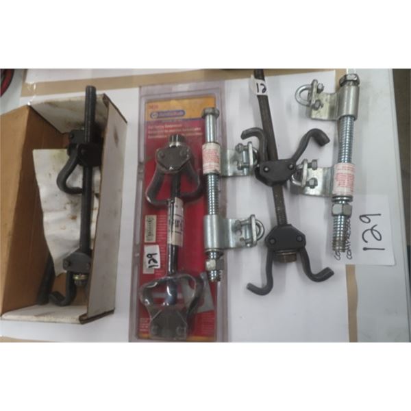 Assorted Coil Spring Compressors