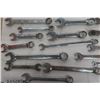 Image 8 : Pail of Assorted Wrenches- Metric + STD: Jet, Westward, Sk plus others - 35 Total 