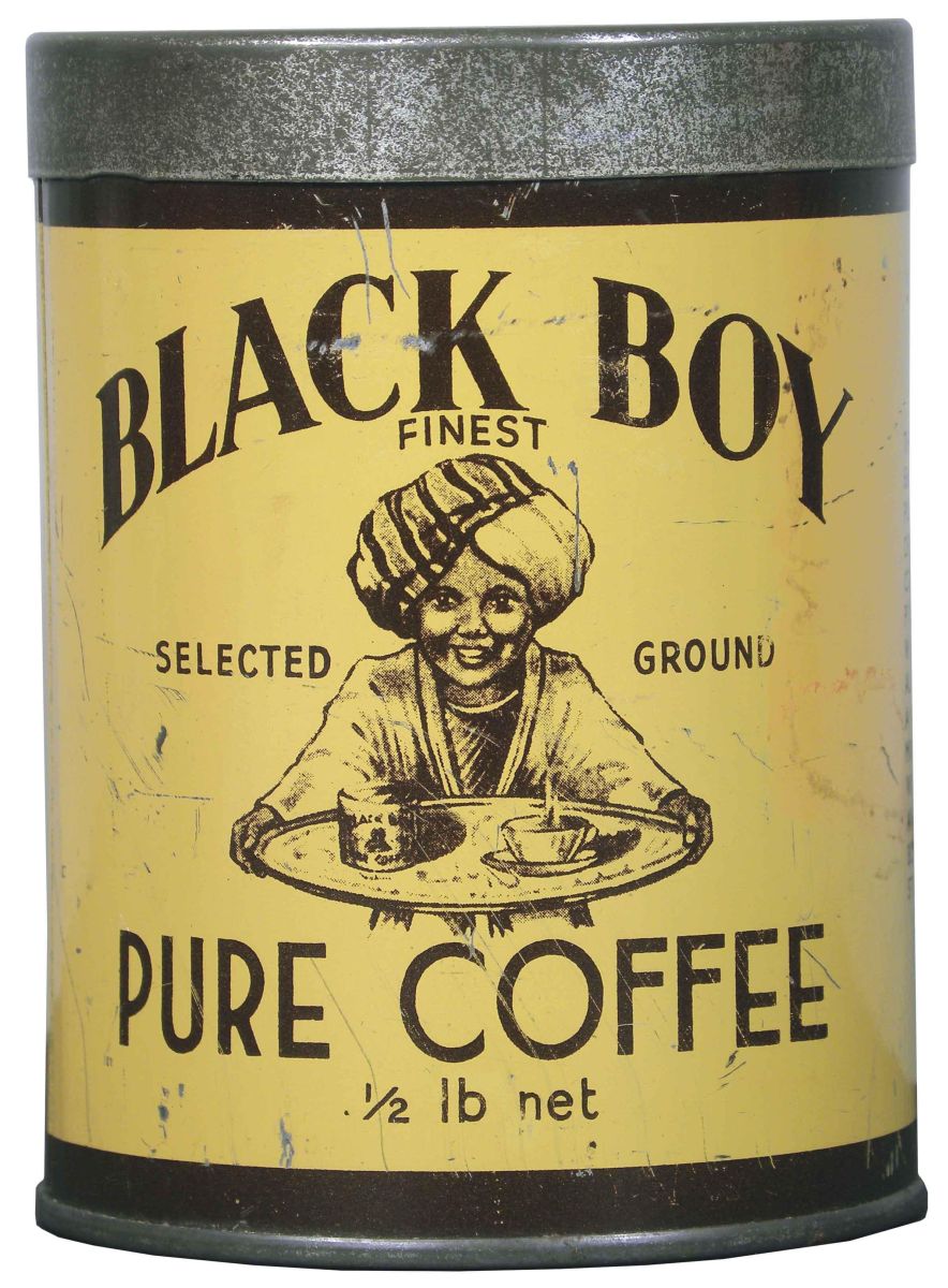 Black Boy Coffee Tin