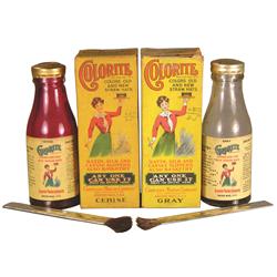 Two Bottles of Colorite Dye