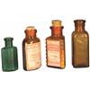 Image 1 : Lot of Four Poison Bottles