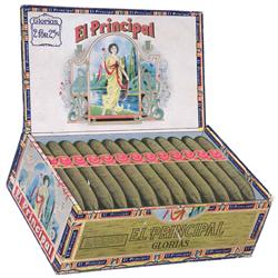 El Principal Cigars, cardboard easel back sign