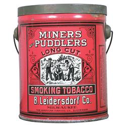 Minors and Puddlers Smoking Tobacco Tin