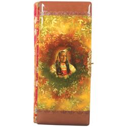 Celluloid Photo Album with Native American Indian