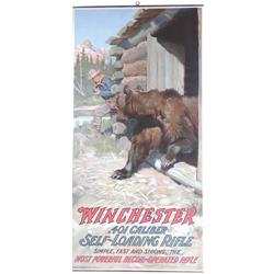 1909 Winchester Self-Loading Rifle, paper poster