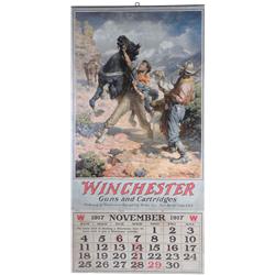 1917 Winchester Calendar