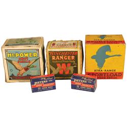 Lot of Five Misc. Boxes of Ammunition