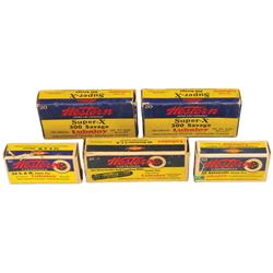 Lot of Five Western Ammunition