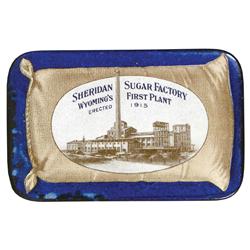 Celluloid Pocket Mirror for Sheridan, WY