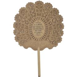 Hand Fan for the  H.H. Smiyser Co.