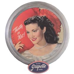 Grapette dimentional cardboard charger