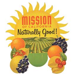 Mission of California Soda Bottle Toppe