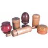 Image 1 : Lot of Six Wood Containers