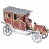 Image 1 : Tin Penny Toy Automobile with chaufeur /4 passengers