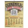 Image 1 : 1929 Calendar for the Economical Fire Insurance